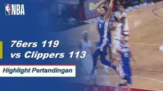 Joel Embiid memimpin Sixers dengan 28 poin dan 19 rebound saat mereka mengalahkan Clippers, 119-113.