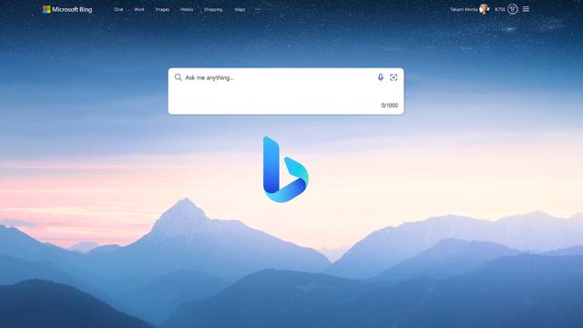 Bing versi baru yang memiliki fitur ala ChatGPT OpeniAI (Microsoft)