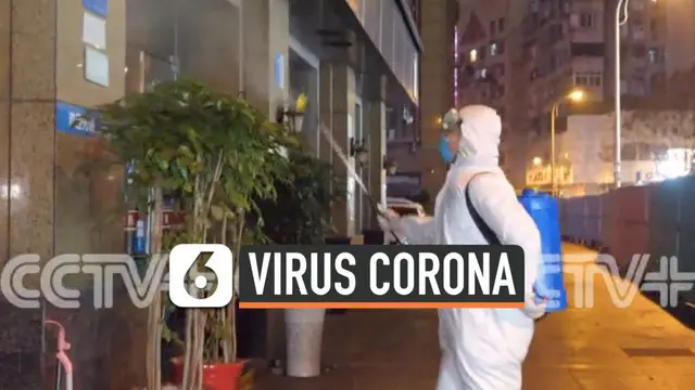 VIDEO: Begini Cara China Sterilkan Jalanan dari Virus Corona