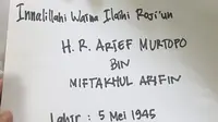 Ayah Nola B3 Meninggal Dunia, Naura Ayu Unggah Momen Kenangan Bersama Mendiang Kakek. (instagram.com/riafinola)