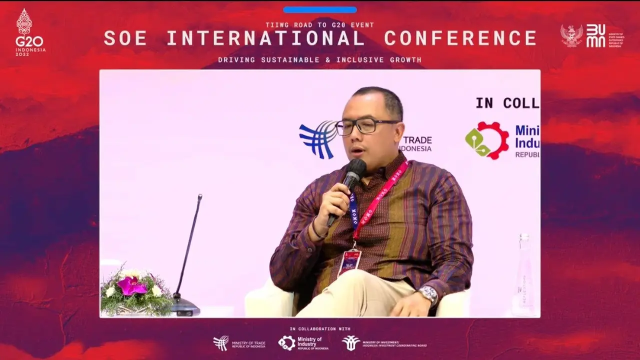 Direktur Pengembangan Bisnis Angkasa Pura I Dendi T Danianto