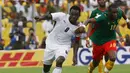 Bersama Timnas Ghana, ia belum sekalipun meraih gelar Piala Afrika. Prestasi terbaiknya adalah menjadi peringkat ke-3 untuk edisi 2008 dan runner-up untuk edisi 2010. Ia pensiun dari timnas Ghana pada 2018 dan terakhir membela Ghana di Piala Dunia 2014. (AFP/Issouf Sanogo)