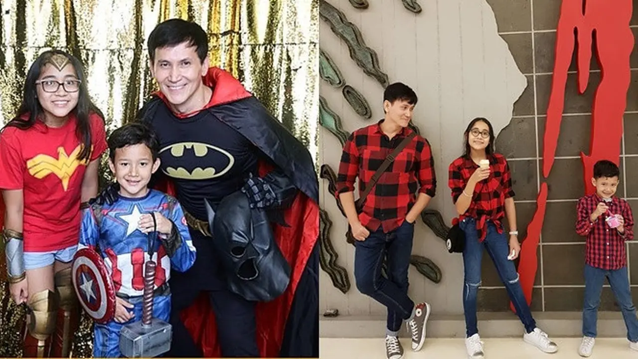Jadi Duda, Ini 6 Potret Kebersamaan Marcelino Lefrandt dengan Kedua Anaknya