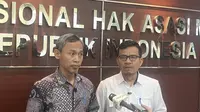 Komnas HAM Kritik Pigai Soal Tim Asesor Aktivis HAM, Ini Alasannya