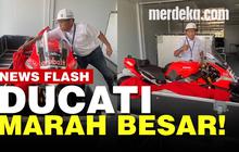 VIDEO: DUCATI NGAMUK! Kargo Superbike Buat Balap di Mandalika Dibongkar Panitia Lokal