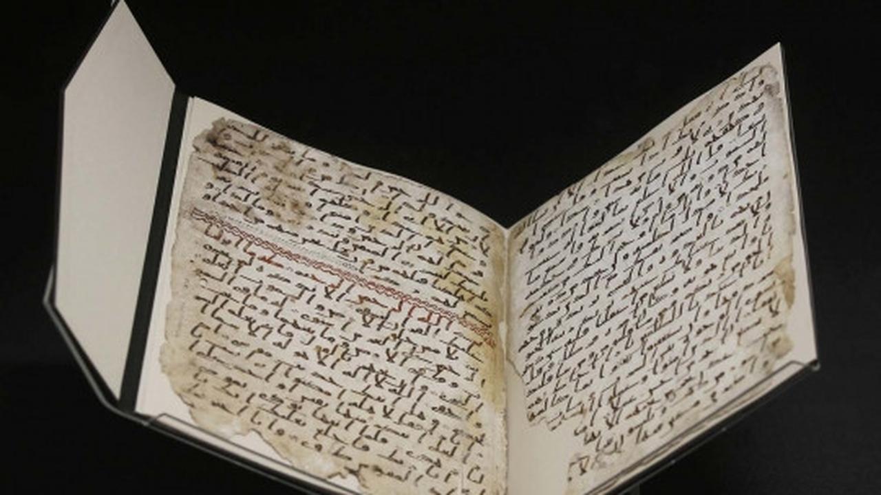 Ini lembar Alquran berusia 1.370 tahun yang ditemukan di Inggris