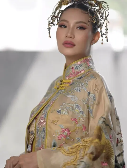 Melihat penampilan Patricia Gouw yang glowing saat gender reveal (@patriciagouw)