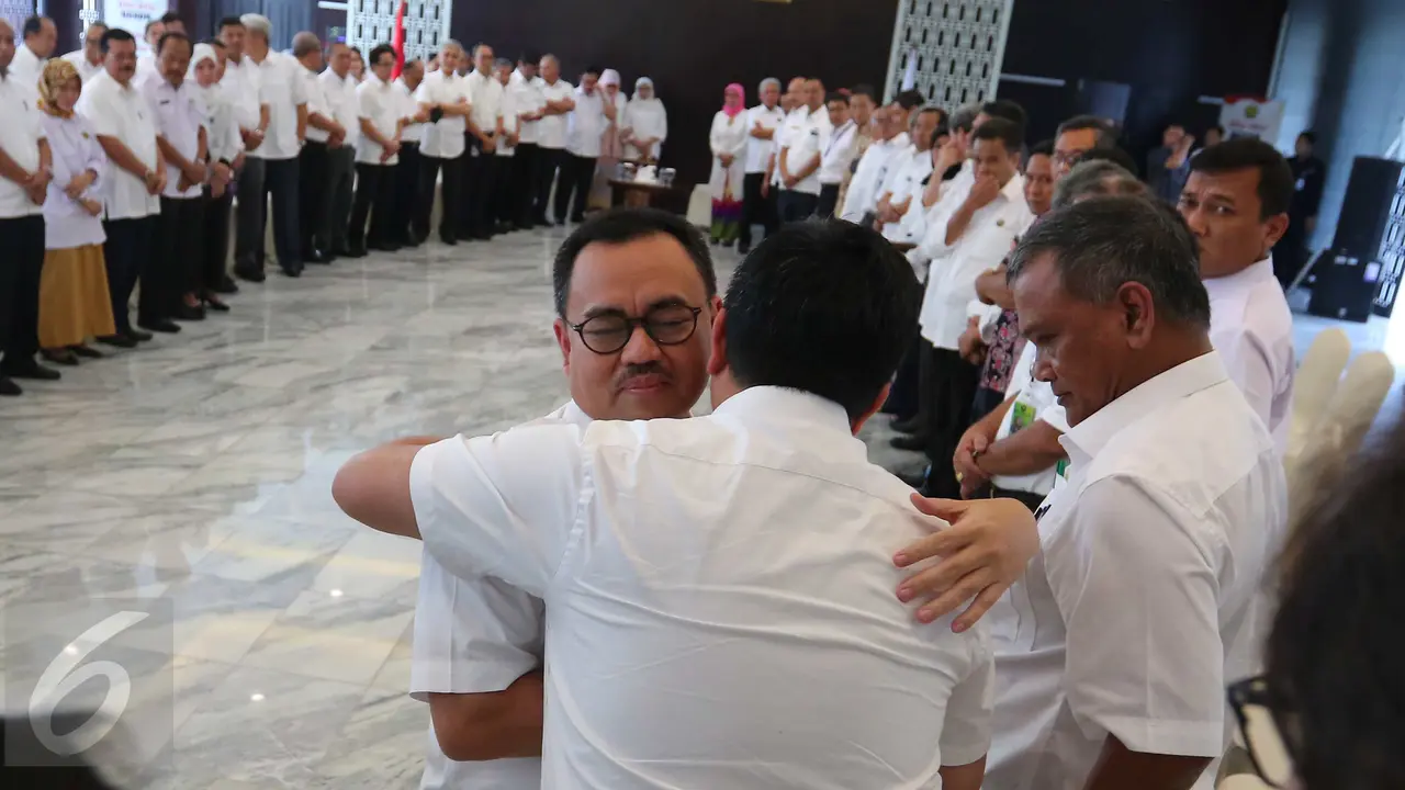 20160727-Gaya Pamitan Sudirman Said di Kementerian ESDM-Jakarta