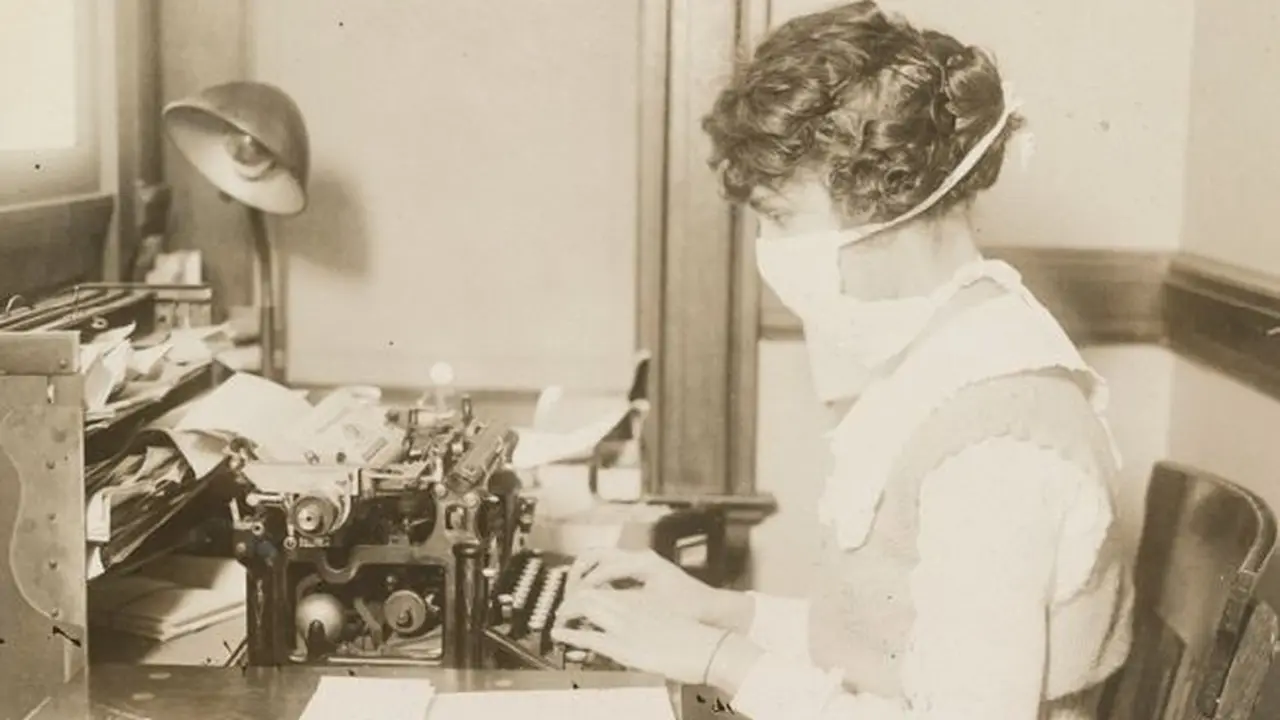 Flu Spanyol pada 1918. (Foto: National Archives)