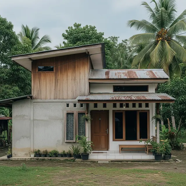 9 Rumah Sederhana Era 90-an tapi Tetap Modern di Desa, Harmoni Klasik Tak Lekang Waktu