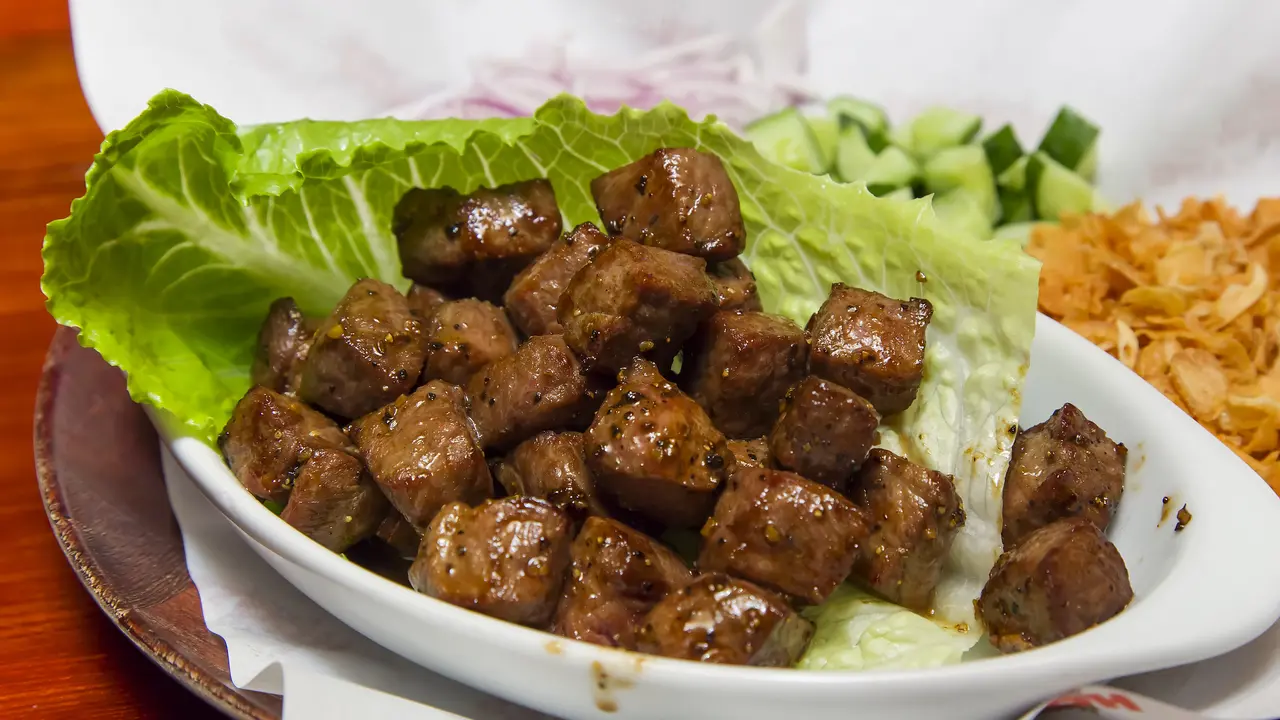 sate goreng kambing