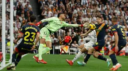 Menjamu Girona, Real Madrid tampil percaya diri dan menang 2-0. (Pierre-Philippe MARCOU/AFP)