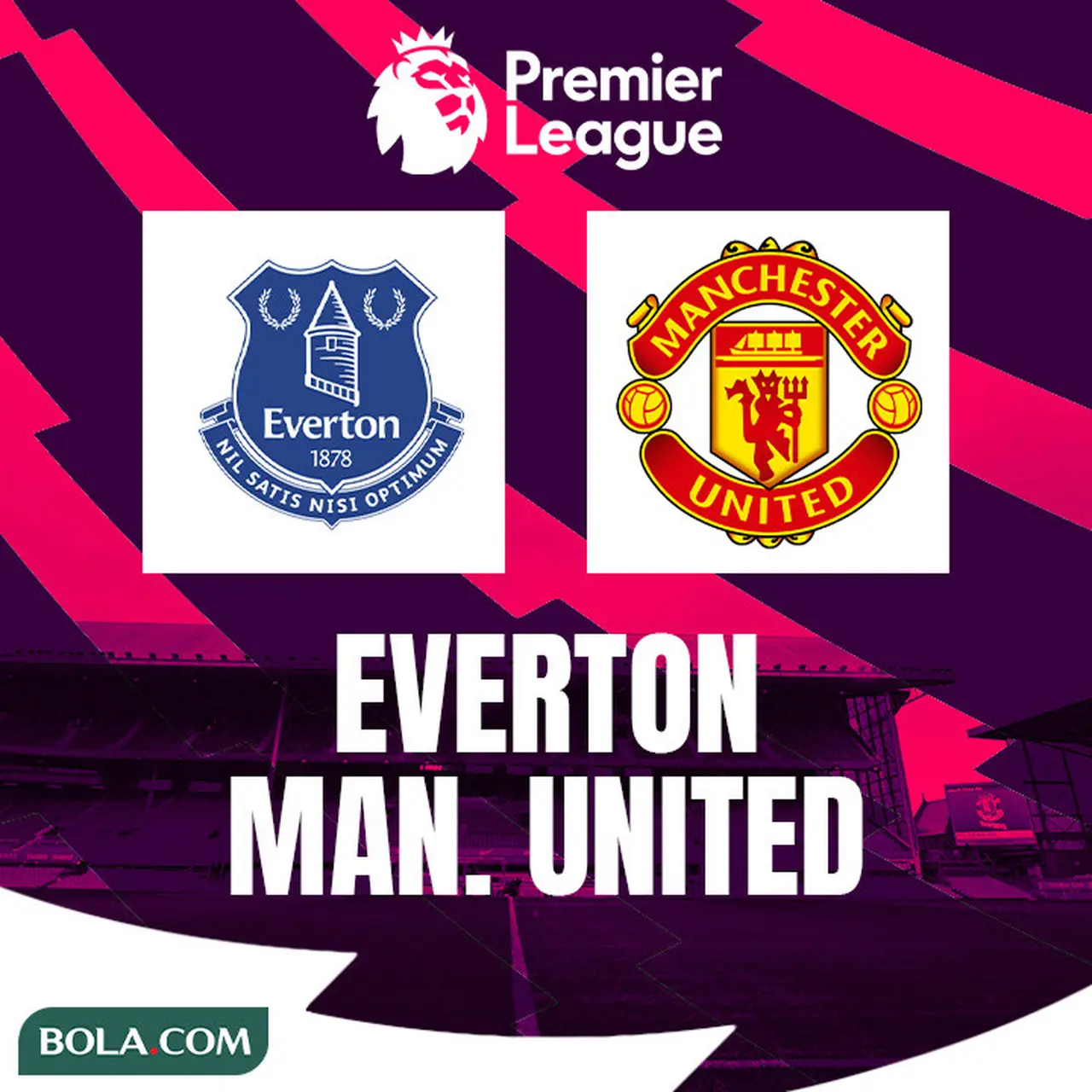 Link Live Streaming Liga Inggris di Vidio Everton Vs Manchester United