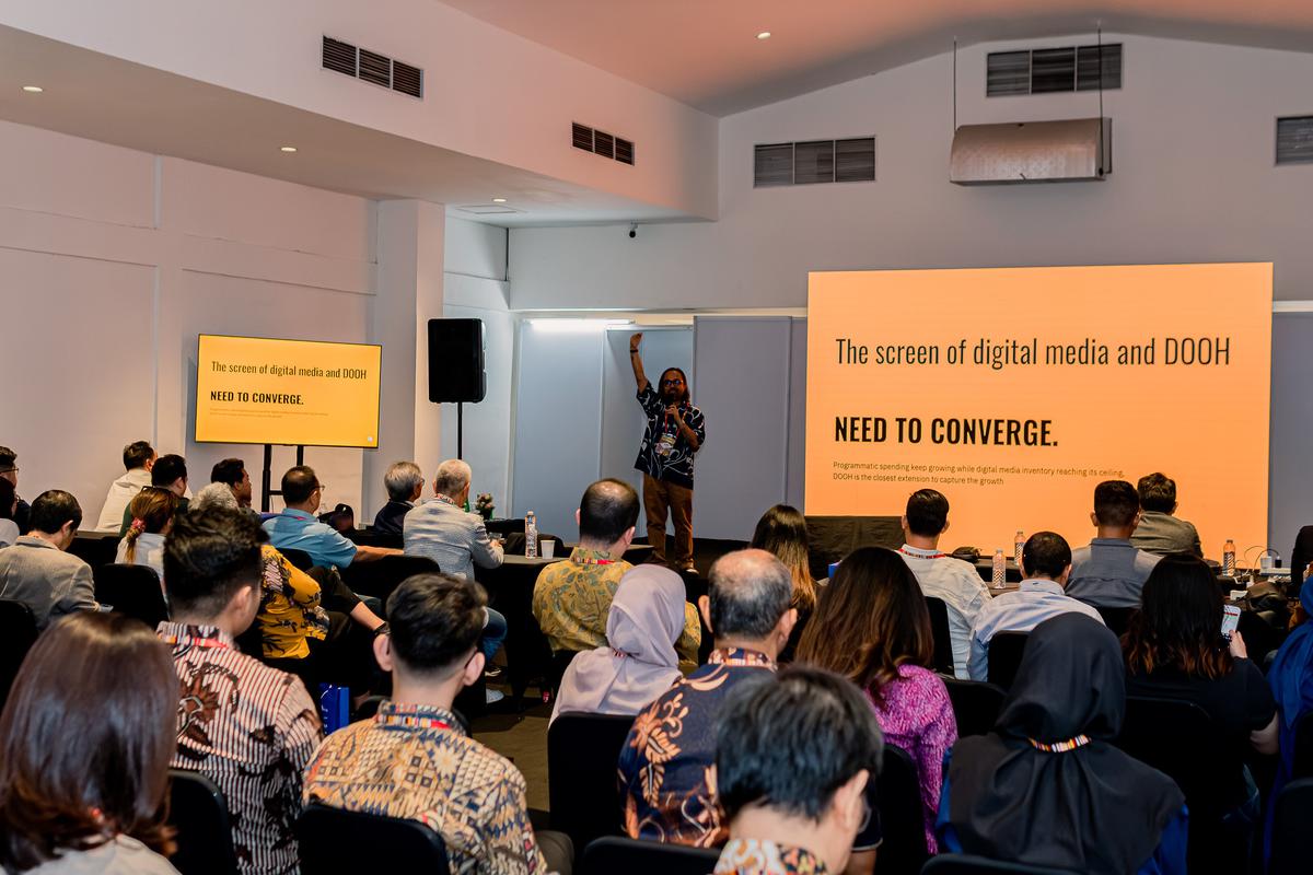 Asosiasi Perusahaan Media Luar-Griya Indonesia (AMLI) menggelar Strategic Forum INDOOH 2026, di JIExpo Kemayoran, Jakarta. (Dok AMLI)