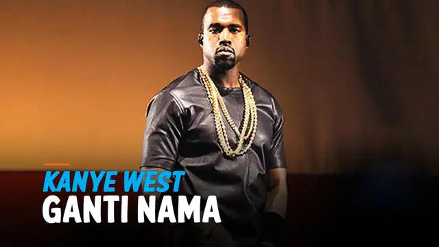 VIDEO: Kanye West Ajukan Permohonan Ganti Nama ke Pengadilan