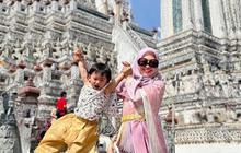 Momen Keseruan Ria Ricis Liburan ke Thailand Bersama Moana, Teuku Ryan 'Hati-hati Yah