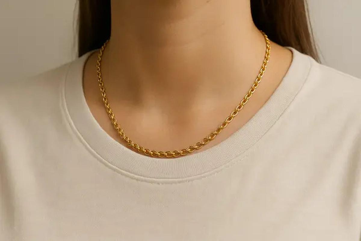 7 Model Kalung Emas yang Nyaman Dipakai Sehari-Hari, Tetap Modis Tanpa Ribet