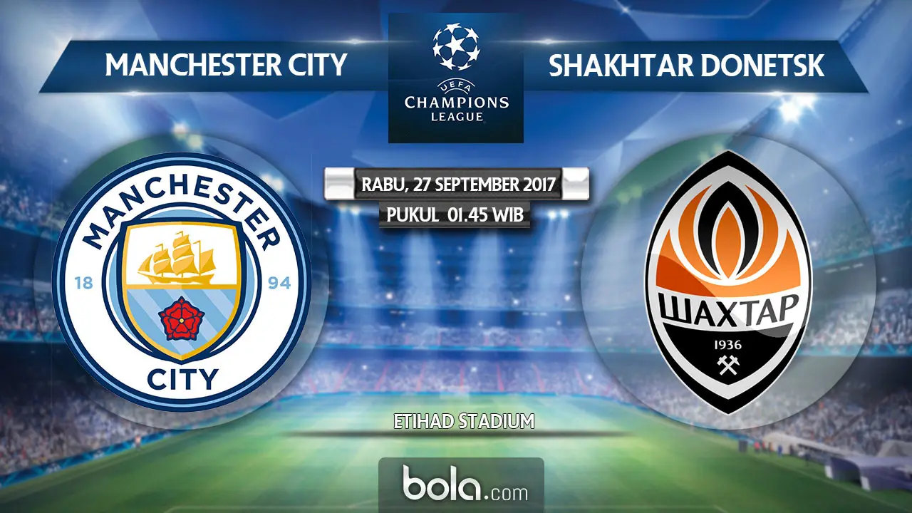 Manchester City vs Shakhtar Donetsk