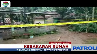 Guna kepentingan penyelidikan, ketiga korban langsung dibawa ke Rumah Sakit Umum Daerah Sekarwangi, Sukabumi.