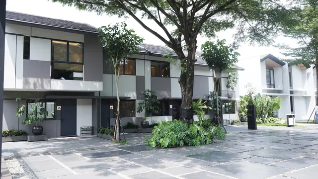 Produk rumah tapak yang dikembangkan oleh PT Lippo Karawaci Tbk (LPKR), yaitu XYZ Livin dan Cendana di Park Serpong. (Dok Lippo)