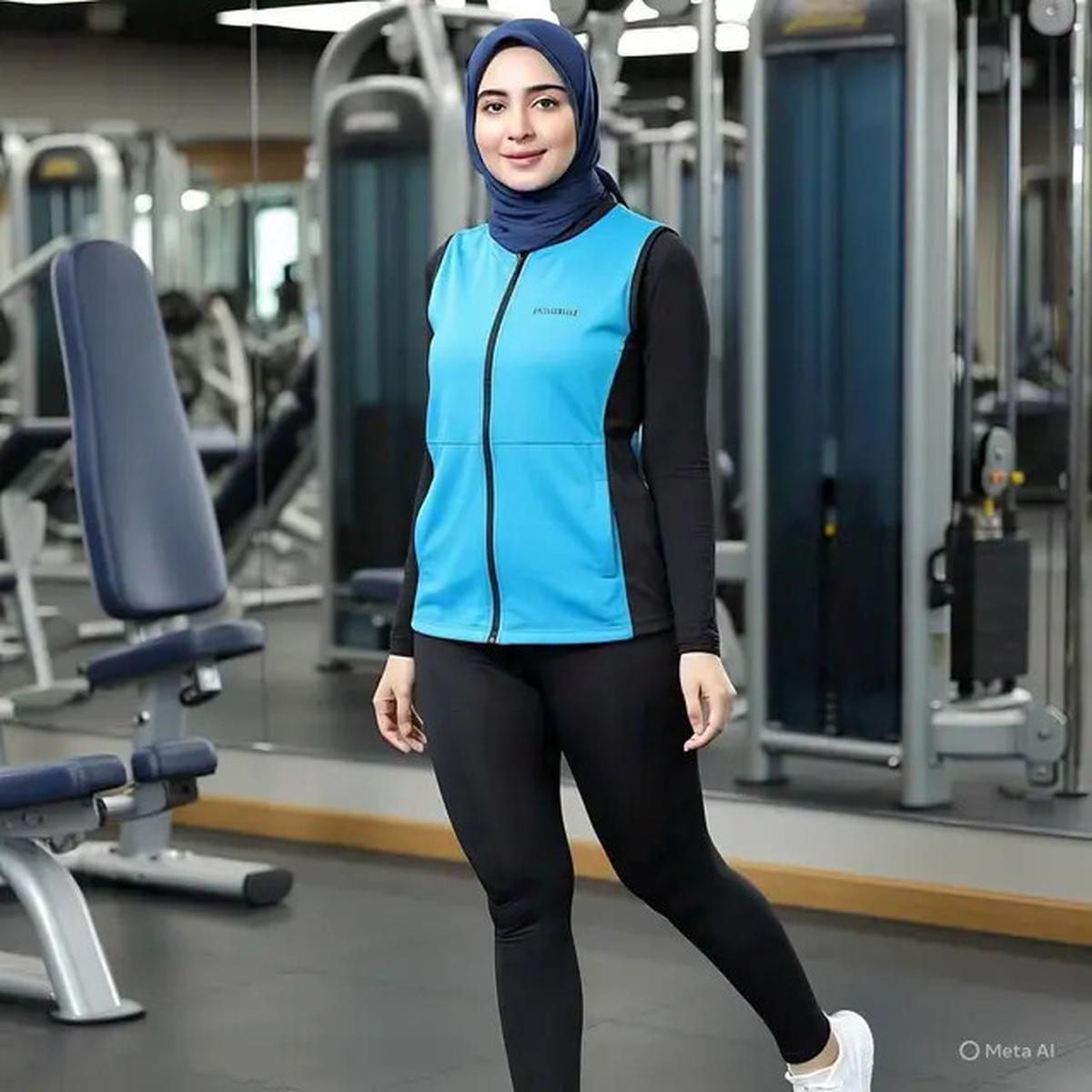 10 Gym Outfits Perempuan Hijab yang Elegan di 2025, Tampil Stylish Saat Olahraga