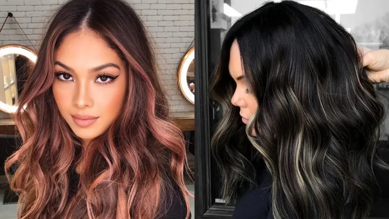 Warna Highlight Rambut Hitam