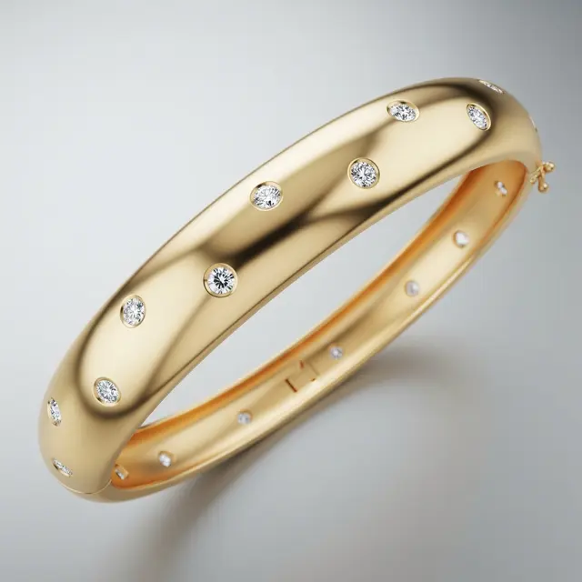 9 Model Gelang Emas 50 Gram 22 Karat dengan Desain Eksklusif, Mewah dan Berkelas