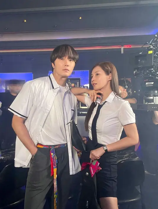 Jung Il Woo dan Yuri SNSD. (Foto: Instagram/jilwww)