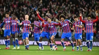 Crystal Palace saat menghadapi Millwall di putaran keempat Carabao Cup 2025/26. (Dok X @CPFC)