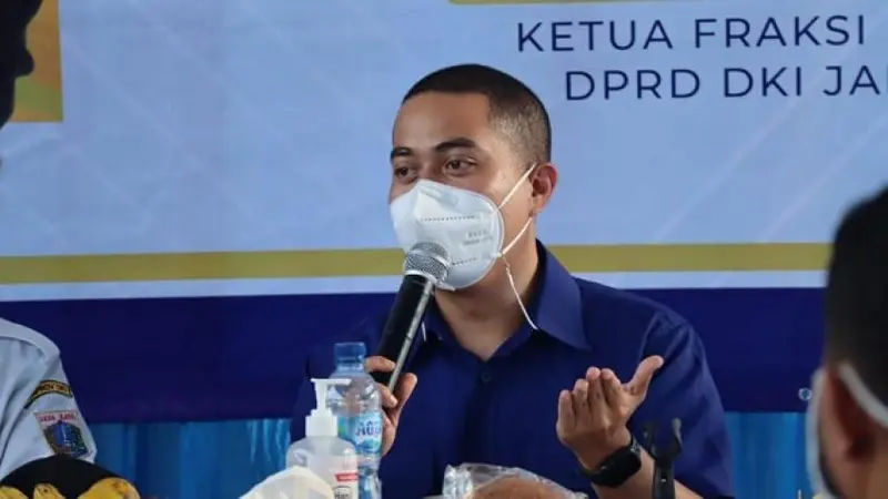 Sekretaris Dewan Pimpinan Wilayah (DPW) Partai NasDem DKI Jakarta, Wibi Andrino