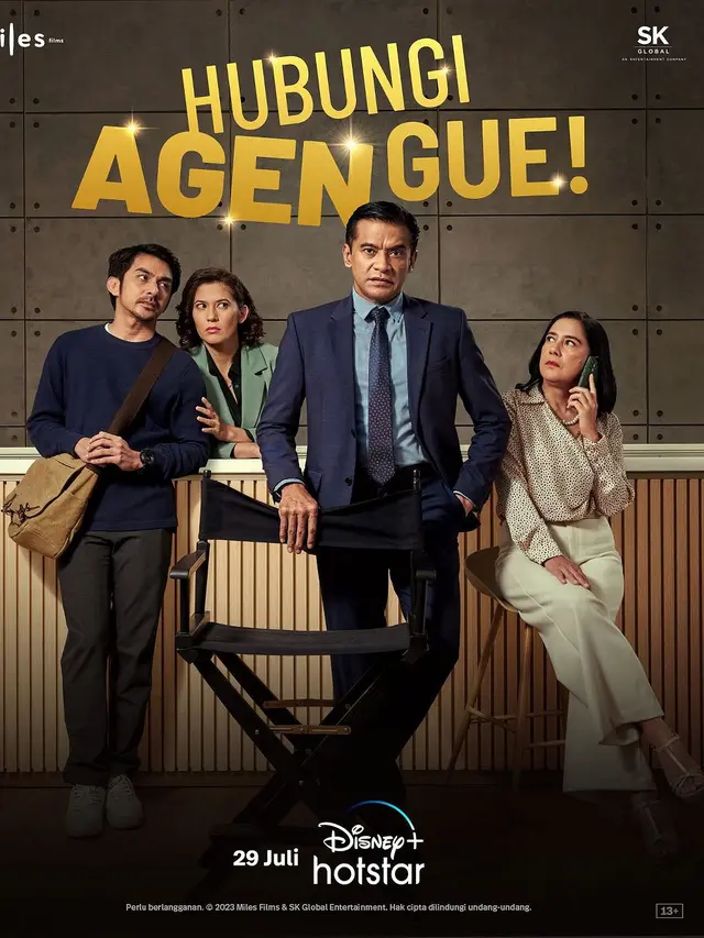 Poster serial Hubungi Agen Gue! (Foto: Dok. Instagram @mirles)