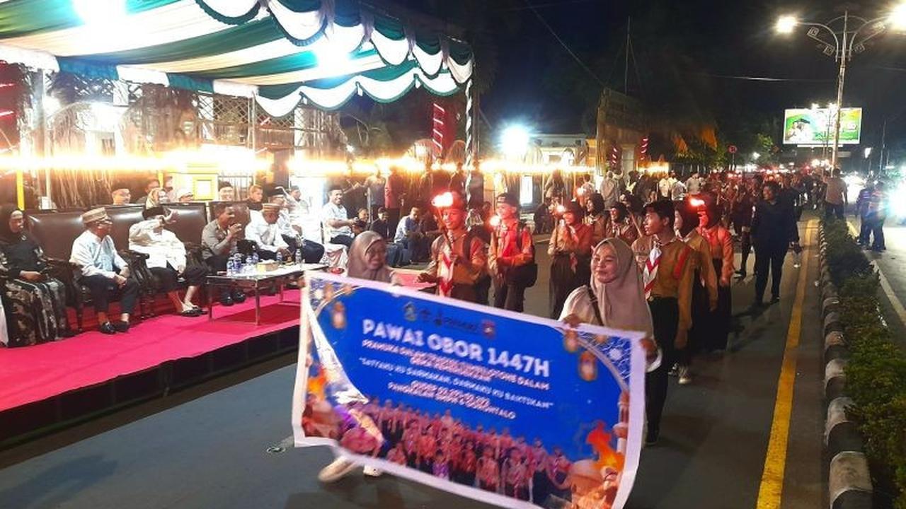 Pawai Obor Gorontalo: Wali Kota Sebut Jadi Sarana Eratkan Silaturahim Jelang Idul Fitri
