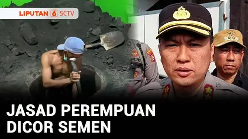 VIDEO: Jasad Wanita Dicor Semen dalam Sumur di Lombok, Korban Dibunuh Calon Suami