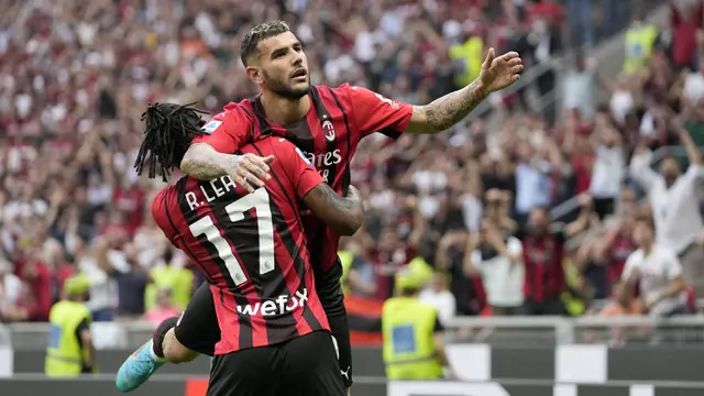 Foto: AC Milan dan Inter Sama-sama Menang, Penentuan Gelar Juara Harus Dituntaskan hingga Pekan Terakhir