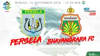 Liga 1 2018 Persela Lamongan Vs Bhayangkara FC (Bola.com/Adreanus Titus)