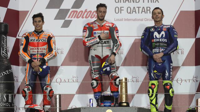 Bersaing Ketat dengan Marquez, Andrea Dovizioso Juara MotoGP Qatar