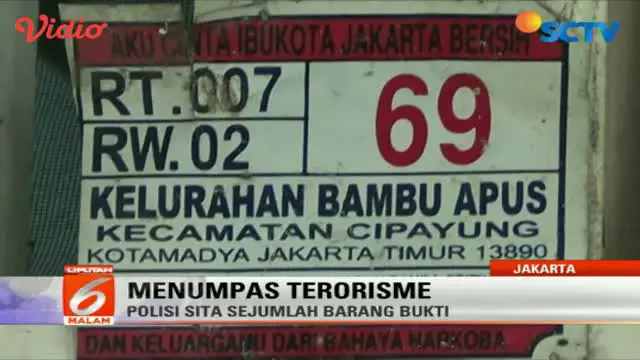 Kabagpenum Humas Mabes Polri Kombes Pol Martinus Sitompul membenarkan adanya penangkapan terduga teroris di Cipayung, Jakarta Timur.