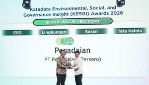 Pegadaian Borong Empat KESGI Award 2026 Berkat Kinerja ESG di Sektor Inklusi Keuangan