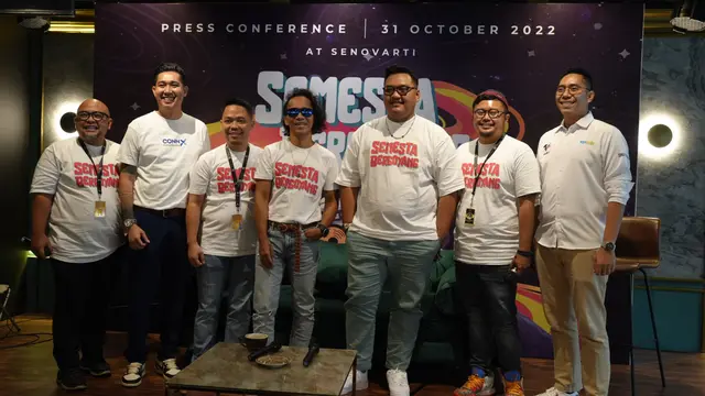 Jumpa Pers Semesta Bergoyang