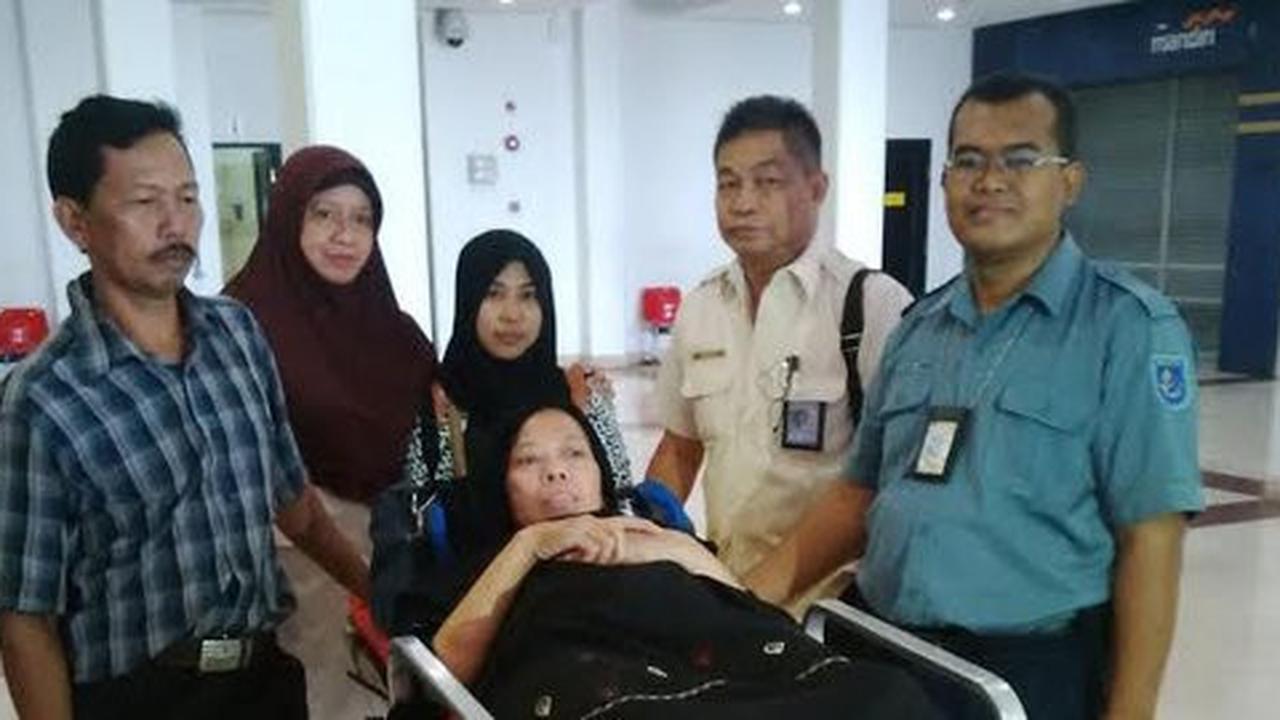 Lolos dari hukuman mati, Satinah pulang ke Indonesia
