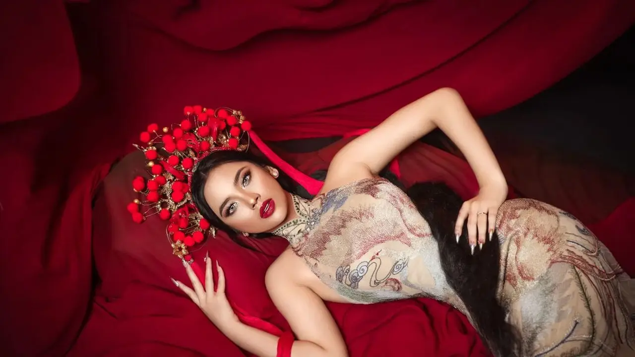 Sambut Imlek 2022, Lyodra Ginting Cantik Bergaya ala Perempuan Chinese