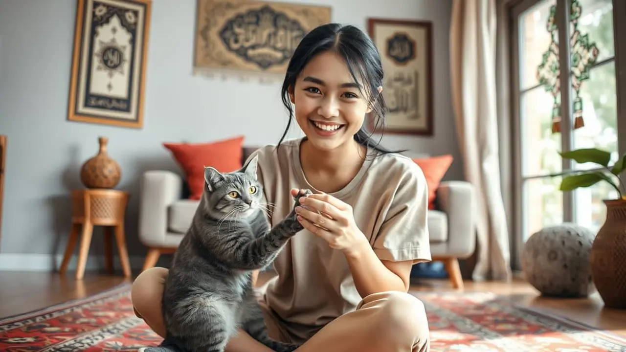mimpi memberi makan kucing