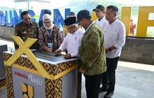Wapres Ma'ruf Resmikan Bendungan Cipanas, Jadi Sumber Irigasi Pertanian dan Wisata Baru