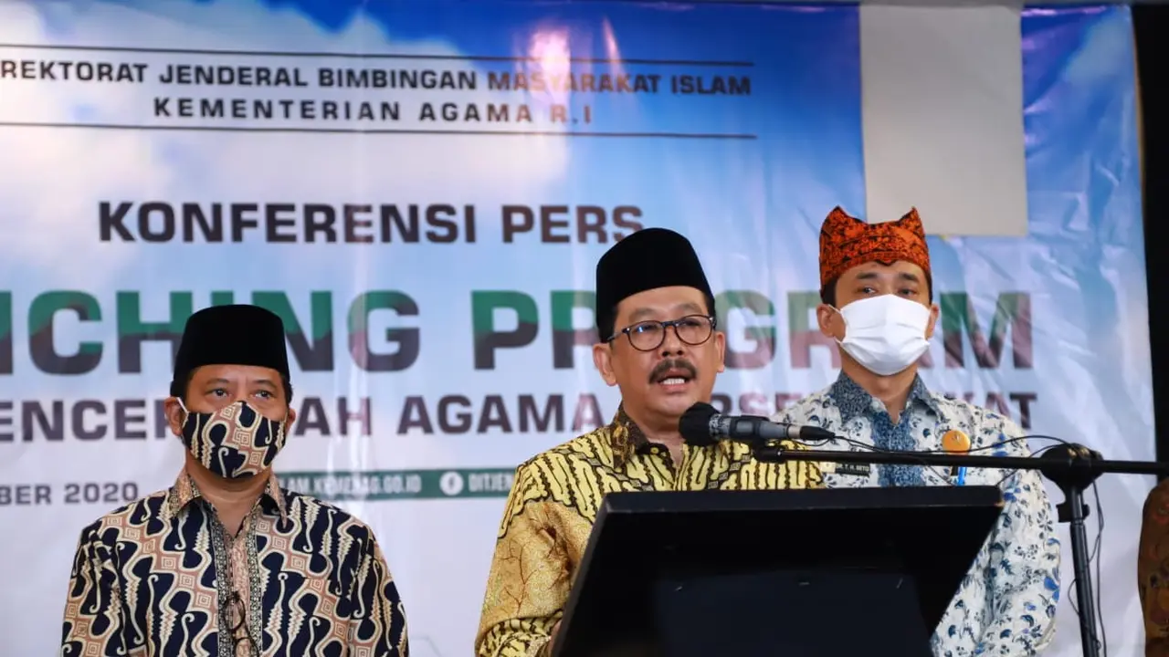 Wamenag Zainut Tauhid Sa'adi, di Jakarta, Jumat (18/9/2020).