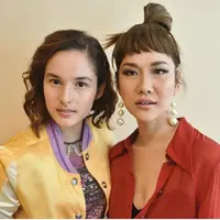 Outfit Chelsea Islan dan Bunga Citra Lestari. (wonderfulchelseaislan/instagram)