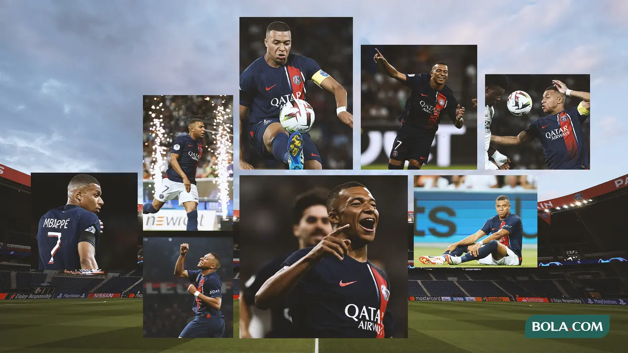 Kolase - Kylian Mbappe di PSG