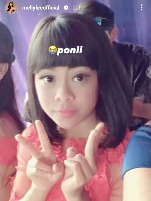 Foto Lawas Melly Lee