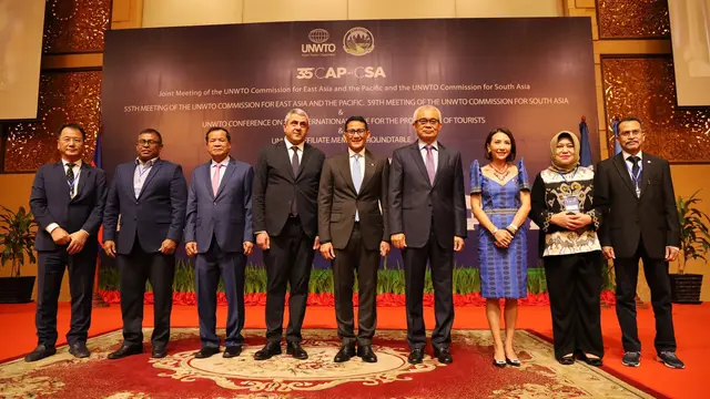 Menteri Pariwisata dan Ekonomi Kreatif (Menparekraf) Sandiaga Salahuddin Uno