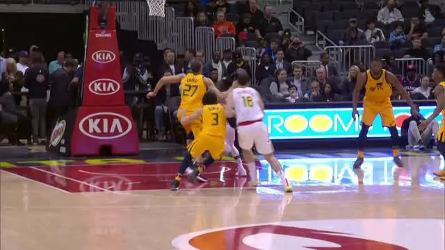 Berita video game recap NBA 2017-2018 antara Atalanta Hawks melawan Utah Jazz dengan skor 104-90.