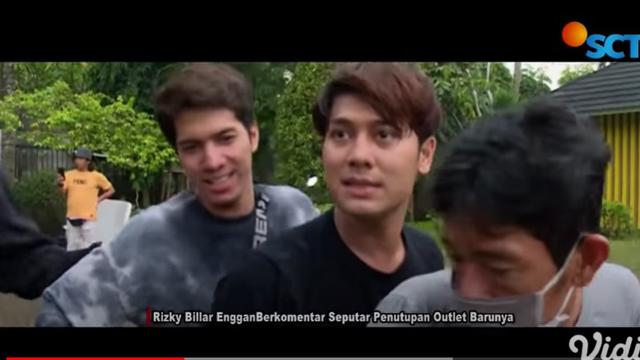 Rizky Billar ditanya soal kabar pemanggilan polisi terkait izin keramaian pembukaan restoran (YouTube/ SCTV)
